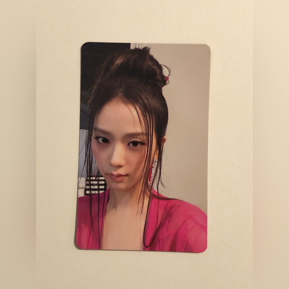 BLACKPINK Jisoo Solo ME album Photocard